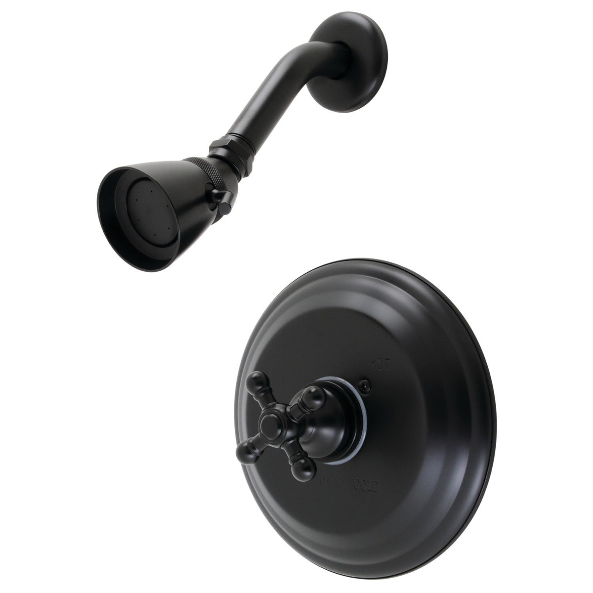 Metropolitan Single-Handle Pressure Balanced Shower Faucet, Matte Black