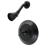 Metropolitan Single-Handle Pressure Balanced Shower Faucet, Matte Black