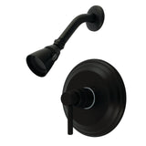 Concord Single-Handle Pressure Balanced Shower Faucet, Matte Black