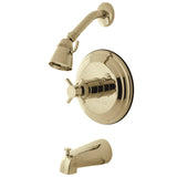 Concord Single-Handle Pressure Balanced Tub and Shower Faucet, Polished Brass