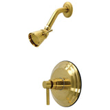 Concord Single-Handle Pressure Balanced Shower Faucet, Brushed Brass
