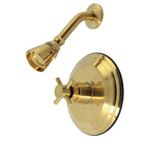 Concord Single-Handle Pressure Balanced Shower Faucet, Brushed Brass
