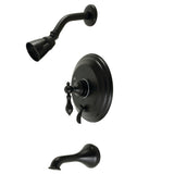 American Classic Single-Handle Pressure Balanced Tub and Shower Faucet, Matte Black