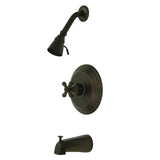 Restoration Single-Handle Pressure Balanced Tub and Shower Faucet, Oil Rubbed Bronze