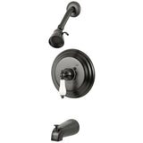 Restoration Single-Handle Pressure Balanced Tub and Shower Faucet, Oil Rubbed Bronze