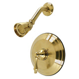 Restoration Single-Handle Pressure Balanced Shower Faucet, Brushed Brass