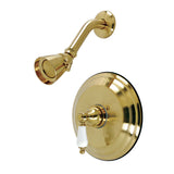 Restoration Single-Handle Pressure Balanced Shower Faucet, Brushed Brass