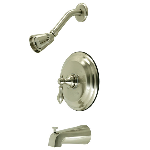 American Classic Single-Handle Pressure Balanced Tub and Shower Faucet, Brushed Nickel