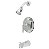 Metropolitan Single-Handle Pressure Balanced Tub and Shower Faucet, Polished Chrome