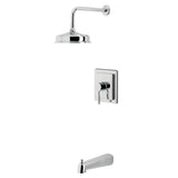 Concord Single-Handle Pressure Balanced Tub and Shower Faucet, Polished Chrome