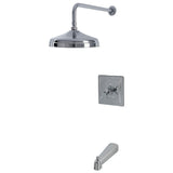 Concord Single-Handle Pressure Balanced Tub and Shower Faucet, Polished Chrome