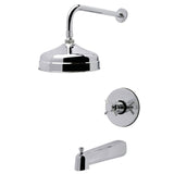 Concord Single-Handle Pressure Balanced Tub and Shower Faucet, Polished Chrome