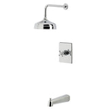 Metropolitan Single-Handle Pressure Balanced Tub and Shower Faucet, Polished Chrome