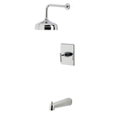 Manhattan Single-Handle Pressure Balanced Tub and Shower Faucet, Polished Chrome