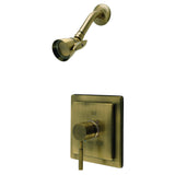 Concord Single-Handle Pressure Balanced Shower Faucet, Antique Brass
