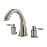 Concord Two-Handle 3-Hole Deck Mount Roman Tub Faucet, Brushed Nickel