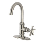 Hamilton One-Handle 1-Hole Deck Mount Bar Faucet, Brushed Nickel