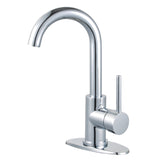 Concord One-Handle 1-Hole Deck Mount Bar Faucet, Polished Chrome