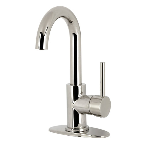 Concord One-Handle 1-Hole Deck Mount Bar Faucet, Polished Nickel