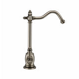 Point of Use Instant Hot/Cold Water Drinking Faucet with Traditional Swivel Spout, Brushed Nickel - view 2