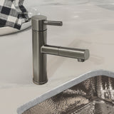 Waterhaus Solid Stainless Steel, Single Hole, Single Lever Kitchen Faucet with Pull-Out Head (WHS1394-PSK), Gunmetal - view 4