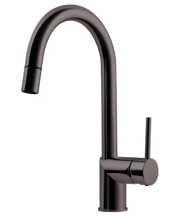 Gal Dual Function Pull Down Kitchen Faucet in Graphite