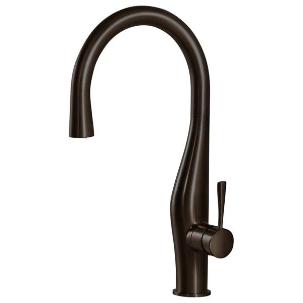 Imagine Dual Function Hidden Pull Down Kitchen Faucet in Oil Rubbed Bronze