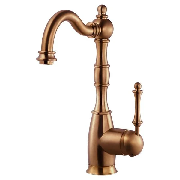 Nottingham Traditional Brass Bar Faucet in Antique Copper