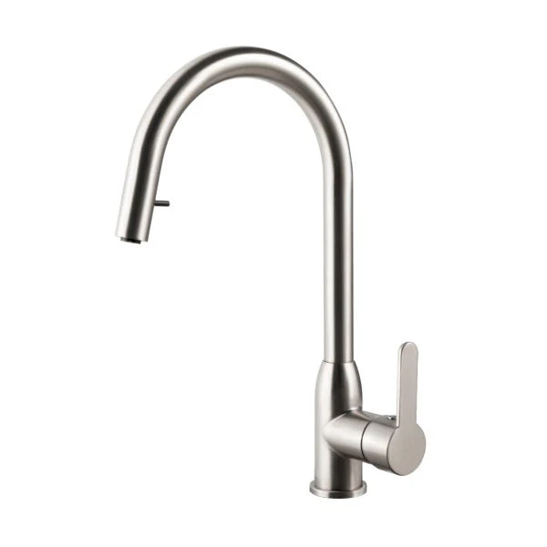 Nottingham Traditional Brass Single Lever Faucet with Side Spray in Rose Gold