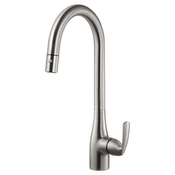 Quantum Dual Function Pull Down Kitchen Faucet in Brushed Nickel