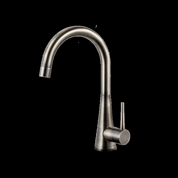 Serenity Contemporary Bar Faucet in Pewter