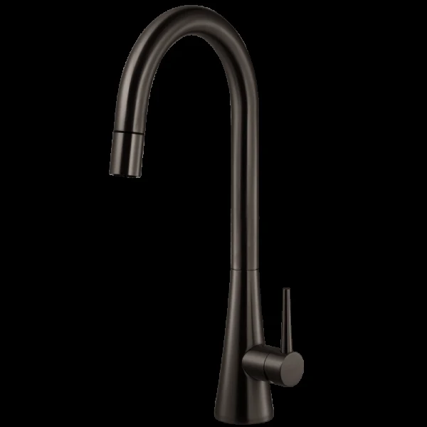 Serenity Dual Function Pull Down Kitchen Faucet in Graphite