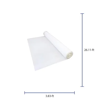 100 sq. ft. Rolls 40 x in. W 30 x ft. L x 2 mm T Moisture Protection Standard Foam Underlayment for Laminate Floors photo 2