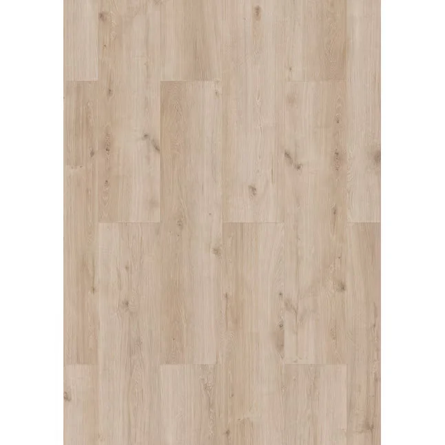 Allen+Roth Sierra Pale Oak 8-mm T x 8-in W x 50-in L Water Resistant Wood Plank Laminate Flooring (23.92-sq ft / per box))