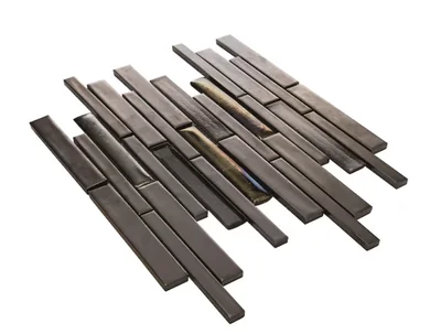 American Olean Charcoal Black Glazed Ceramic Tile (10 Pcs/Box, 1 Sq.ft/Each) photo 3