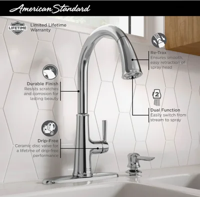 American Standard Maven Pull-Down Kitchen Faucet photo 5