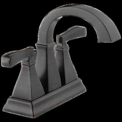 Delta Lakewood Two Handle Centerset Bathroom Faucet In Venetian Bronze photo 4