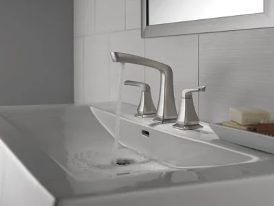 Delta Vesna Spotshield Brushed Nickel Bathroom Faucet photo 2