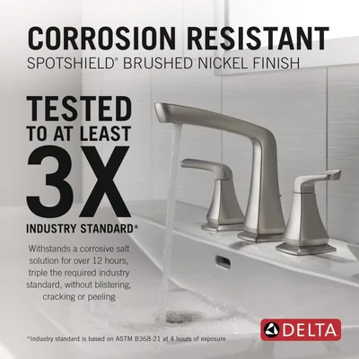 Delta Vesna Spotshield Brushed Nickel Bathroom Faucet photo 4