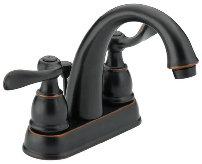 Delta Windemere Two Handle Lavatory Faucet 4 in. Oil Rubbed Bronze photo 3