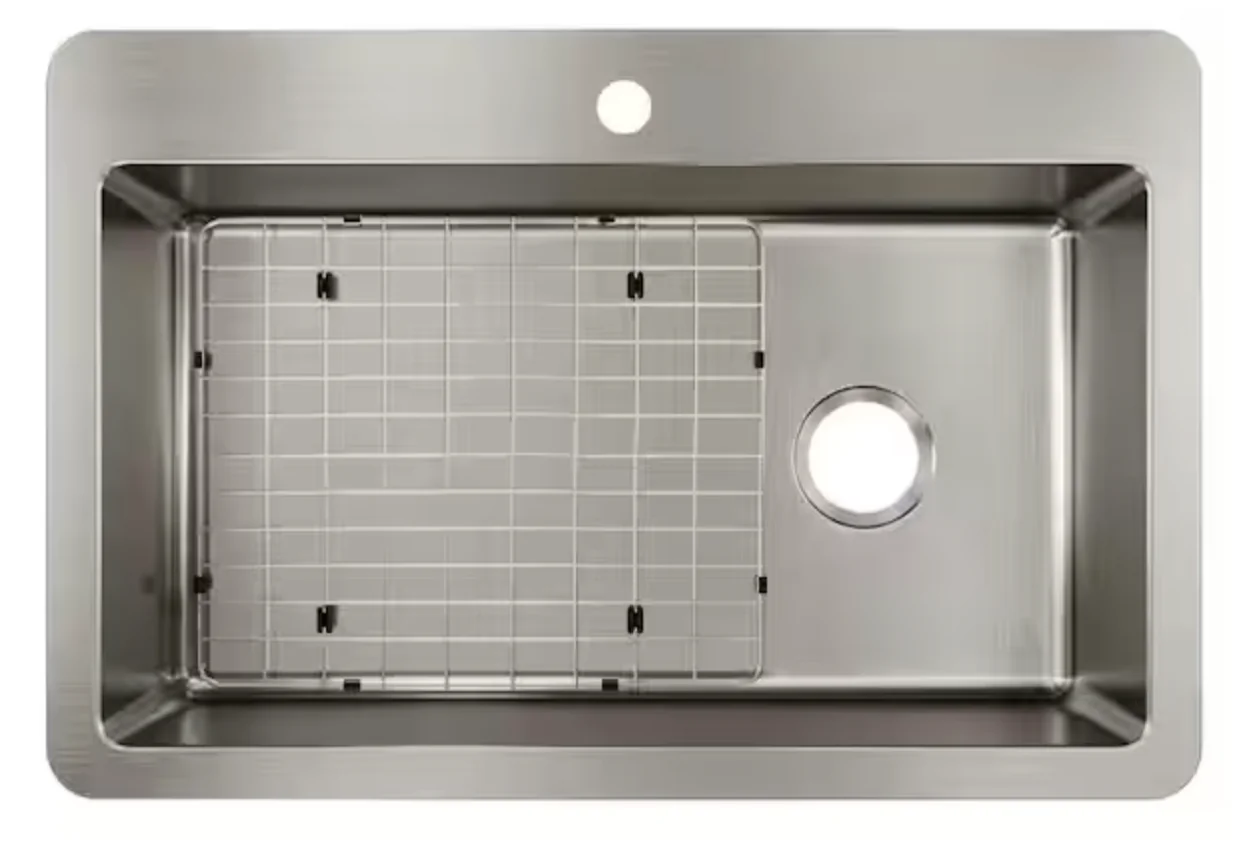 Elkay Avenue 33 in. Single Bowl Stainless Steel Kitchen Sink