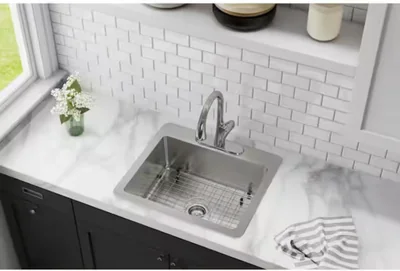Elkay Avenue 33 in. Single Bowl Stainless Steel Kitchen Sink photo 3