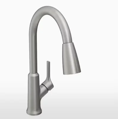 Elkay Single Hole Lustrous Steel Kitchen Faucet photo 4