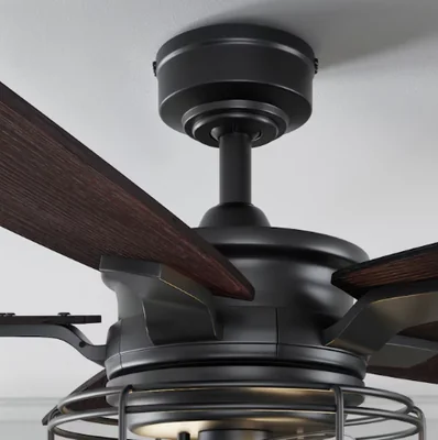 Harbor Breeze Cedar Bluff 52-in Matte Black Ceiling Fan photo 6