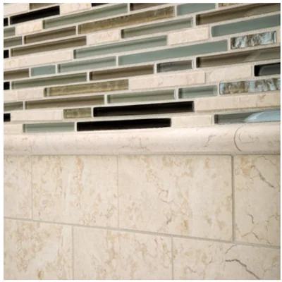 Jeffrey Court Cocoa Mint Textured Glass Mosaic Tile (10 Pcs/Box, 1 sq.ft/Each) photo 2