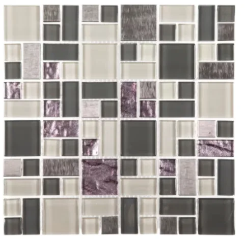 Jeffrey Court Satin Sapphire Glass Mosaic Tile (10 Pcs/Box, 1 Sq. ft./Each)