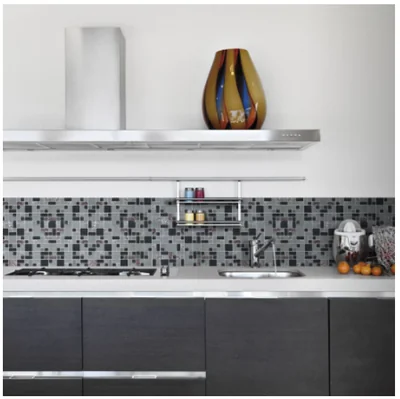 Jeffrey Court Satin Sapphire Glass Mosaic Tile (10 Pcs/Box, 1 Sq. ft./Each) photo 2