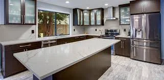 LUX Calcutta Lorenza LQ-907 Quartz Countertop 120.inX25.in photo 3