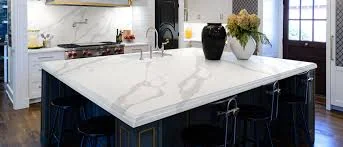 LUX Calcutta Lorenza LQ-907 Quartz Countertop 96.inX25.in photo 5