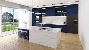 LUX Calcutta Lorenza LQ-907 Quartz Countertop Island photo 4